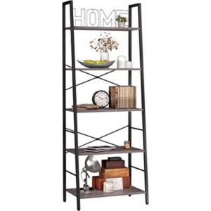 Yusong Estante de escalera estantería industrial de 5_1