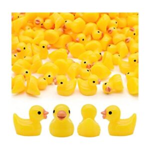 Yuronam 70 cuentas pequeñas de pato de resina de pato