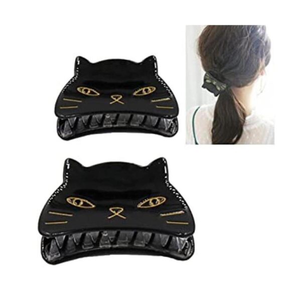 Yusier 2 pinzas para el pelo para garra de gato dos_1
