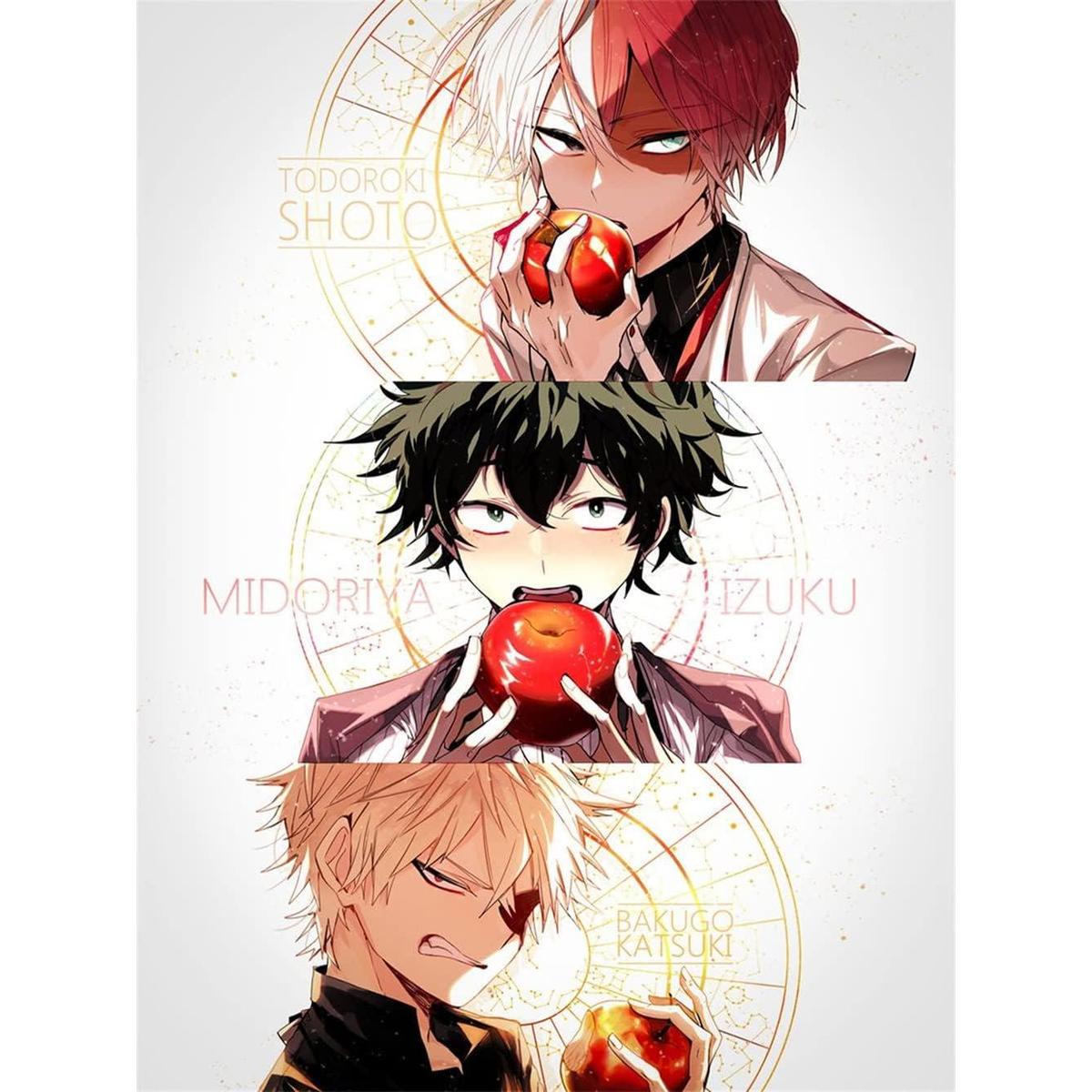 Kit de pintura de diamantes 5D de anime por números