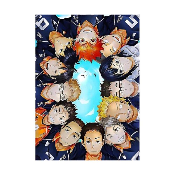 MasxcupLy Kits de pintura de diamantes 5D de anime por