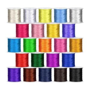 23 colores 1005 yardas 0.059 in cuerda de nudos chinos