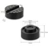 Yunpo tech Jack Pads Adaptador universal de goma para