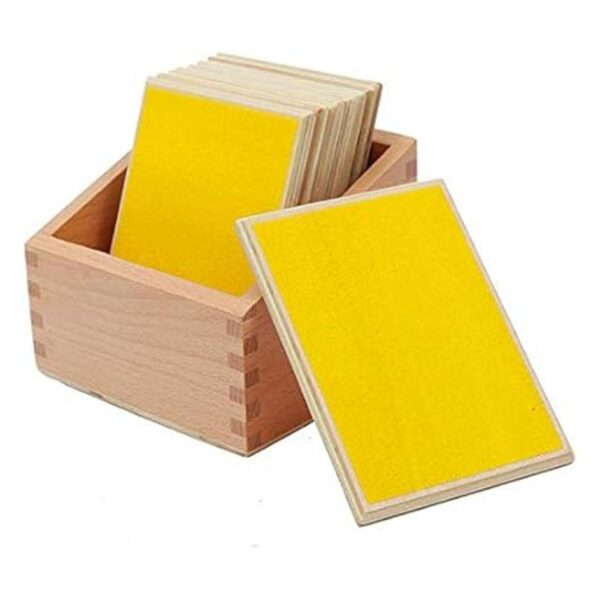 Adena Montessori Tableros táctiles con caja de material de_3