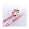 Juego de 8 rollos de cinta Washi con purpurina cintas