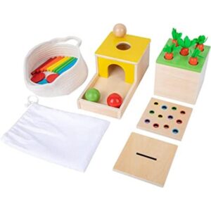 Montessori Box Toys Kit de juego para niños pequeños caja_1