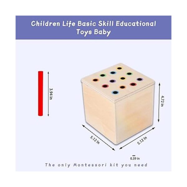 Montessori Box Toys Kit de juego para niños pequeños caja_6