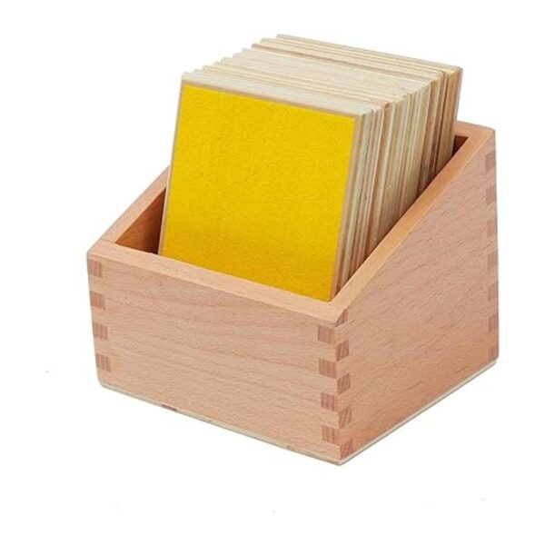 Adena Montessori Tableros táctiles con caja de material de_6