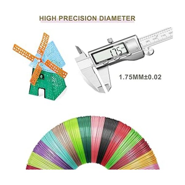Recambios de filamento para bolígrafo 3D 30 colores_4