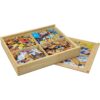 Puzzles de madera 4 en 1 para vehículos de construcción en_2