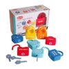 Dinhon Kids ABC Cerraduras de aprendizaje con llaves_1
