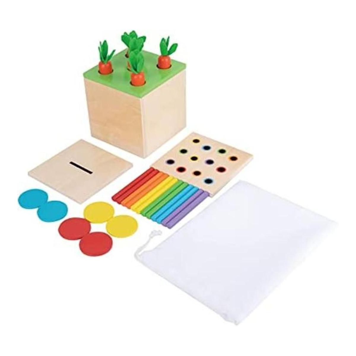 Montessori Kit de juego Montessori para niños de 1 año 2