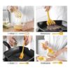 Juego de utensilios de cocina de silicona antiadherente