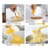 Juego de utensilios de cocina de silicona antiadherente