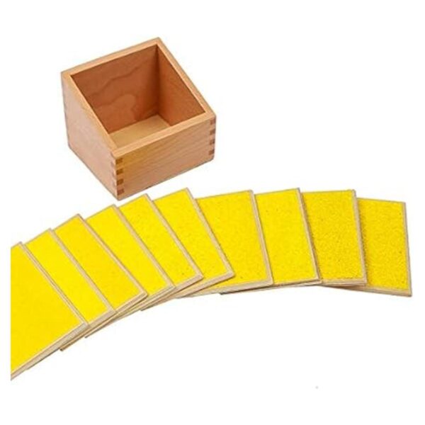 Adena Montessori Tableros táctiles con caja de material de_2