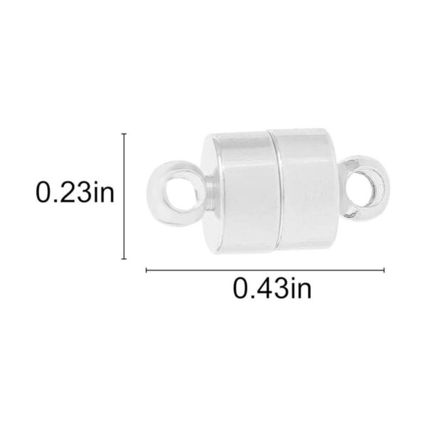 Yumttero Collar magnético de 10 piezas con cierres y