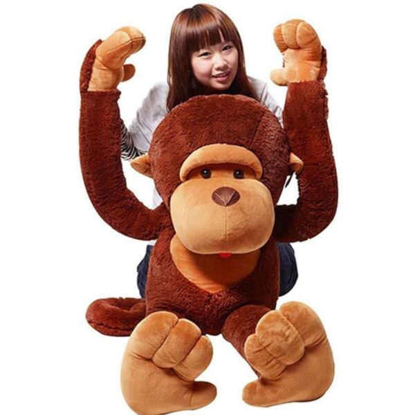 YunNasi Juguete de peluche de orangután de mono grande_5