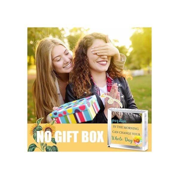 Regalos motivacionales de acrílico para mujeres y hombres