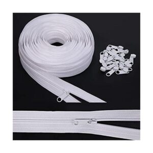 MiniRed 3 Blanco Cremallera a granel de 10 yardas_1
