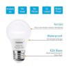 YukiHalu Bombillas LED A15 equivalente a 60 W base E26_4