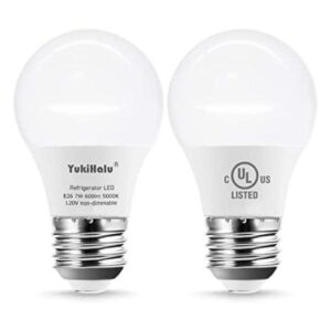 YUKIHALU Bombilla LED para refrigerador equivalente a 60_1