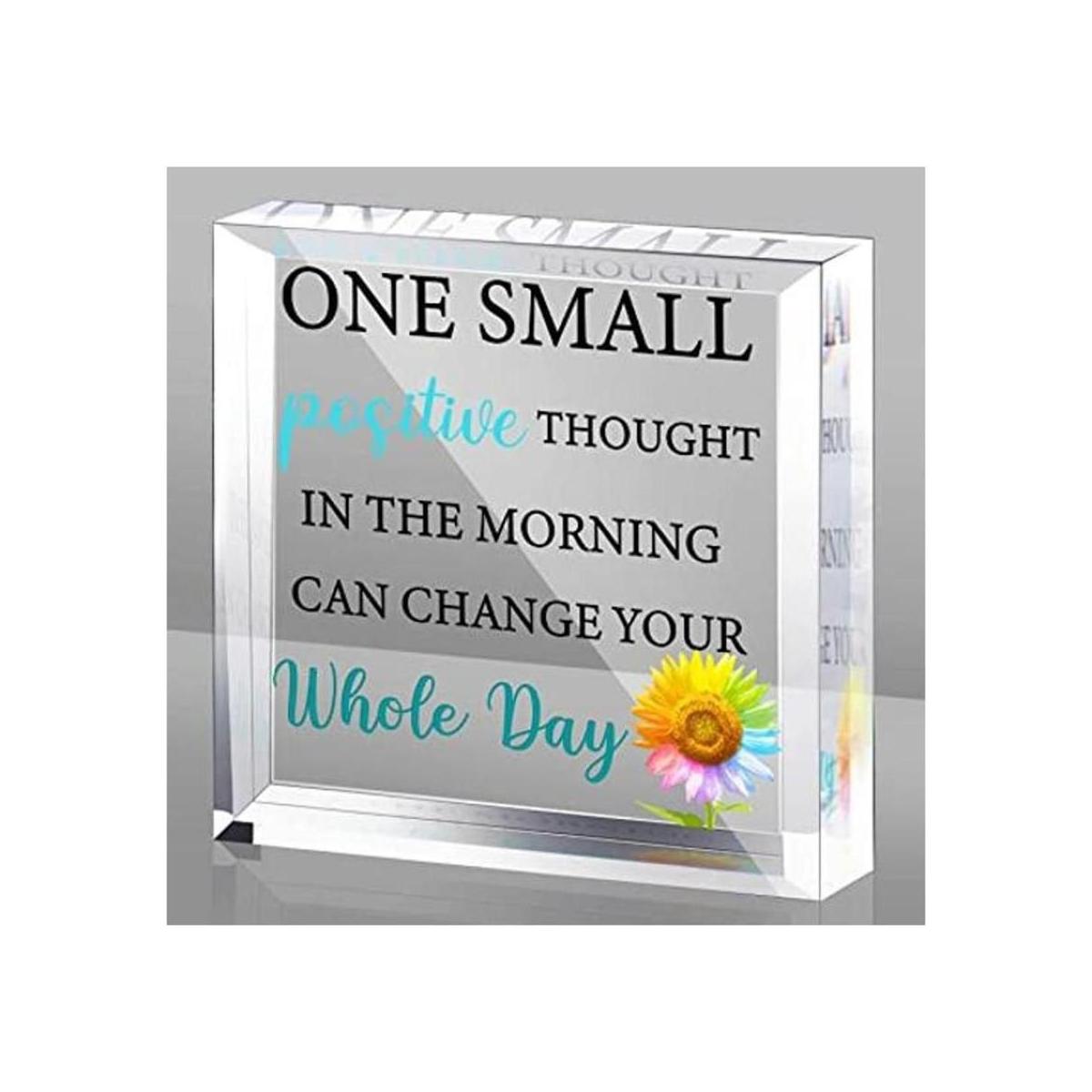 Regalos motivacionales de acrílico para mujeres y hombres