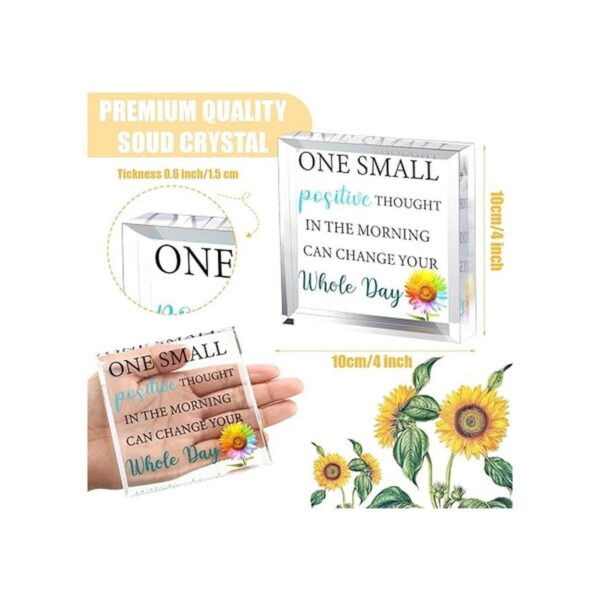 Regalos motivacionales de acrílico para mujeres y hombres