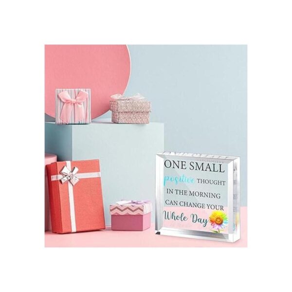 Regalos motivacionales de acrílico para mujeres y hombres