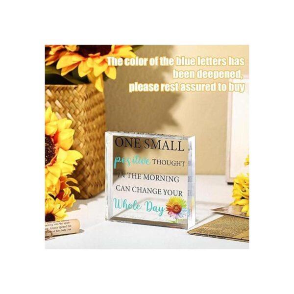 Regalos motivacionales de acrílico para mujeres y hombres