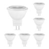 YUIIP Bombillas LED MR11 GU4 de 5 W 12 V 20 W 35 W 40