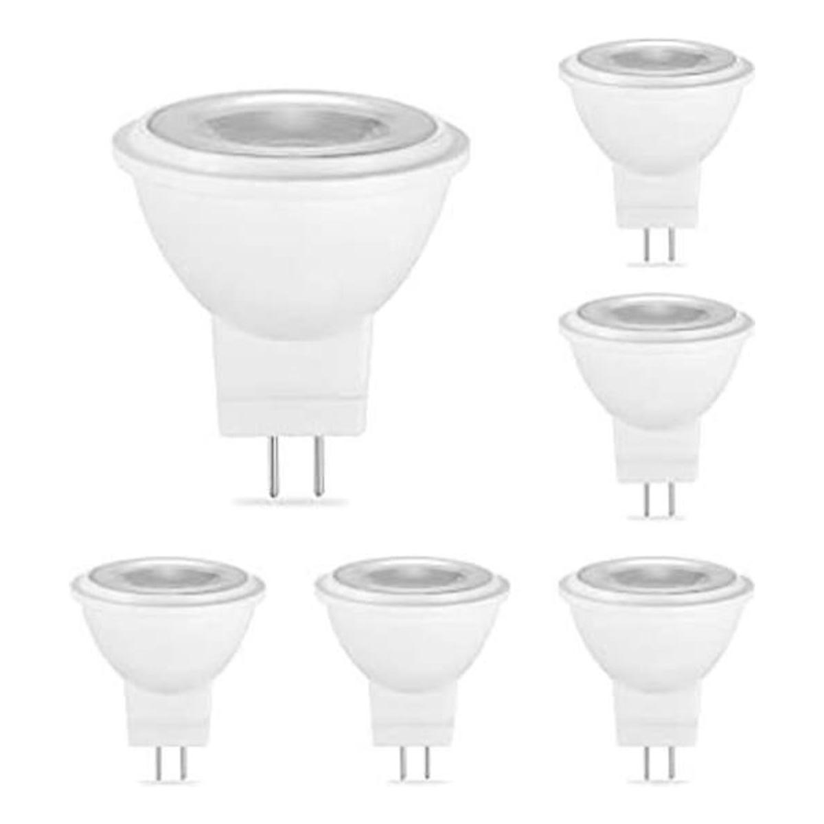 YUIIP Bombillas LED MR11 GU4 de 5 W 12 V 20 W 35 W 40
