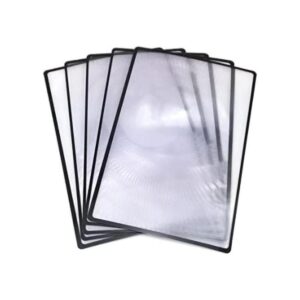 yueton 5 lentes de lupa 3X para lectura