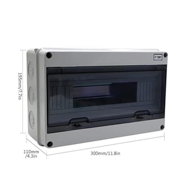 Caja de distribución de disyuntor impermeable IP65 ABS_2