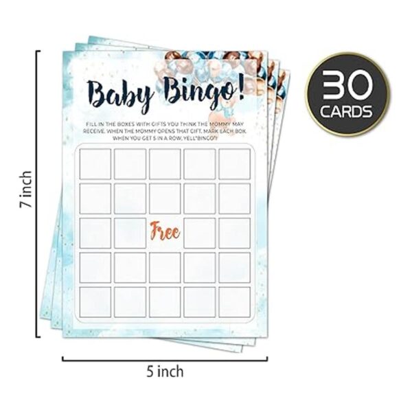 Baby Bingo Juego de baby shower suministros para fiesta_2