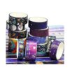YUBBAEX Galaxy Washi Juego de cintas decorativas de papel