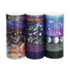 YUBBAEX Galaxy Washi Juego de cintas decorativas de papel
