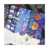 YUBBAEX Galaxy Washi Juego de cintas decorativas de papel