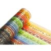 YUBBAEX Juego de 26 rollos de cinta washi india 0.197 in_6
