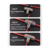 20 conectores de cable con palancas de colores incluyen