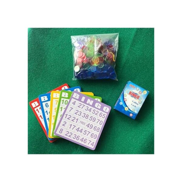 Yuanhe Juego completo de bingo con 50 tarjetas de bingo_6