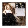 Yuanchuan Golden Star Glitter Tulle Rolls 6 pulgadas x 10
