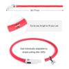 Illumifun Collar de perro con luz collar de gato LED de
