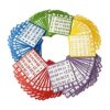 Yuanhe Tarjetas de juego de papel de bingo 100 tarjetas de_1