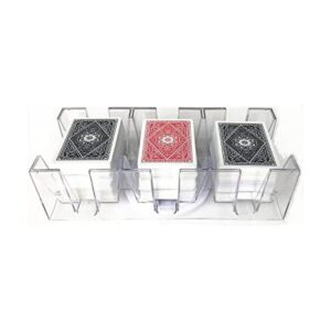 Yuanhe Bandeja de cartas giratoria de 9 cubiertas tarjetero_1