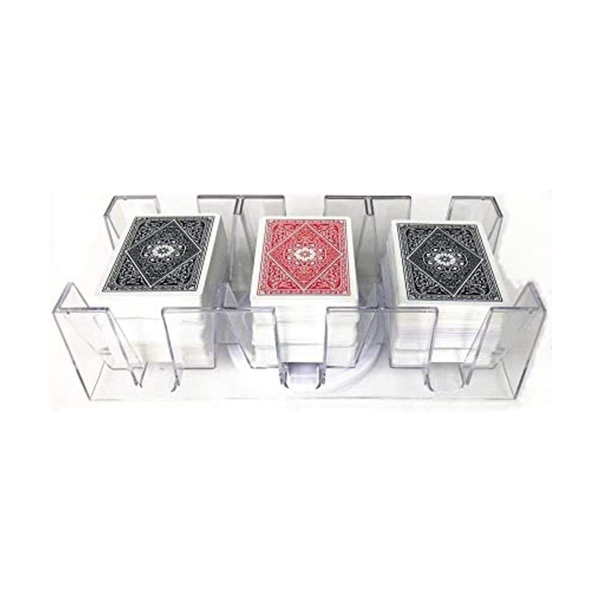 Yuanhe Bandeja de cartas giratoria de 9 cubiertas tarjetero