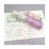 Yuanchuan Golden Star Glitter Tulle Rolls 6 pulgadas x 10