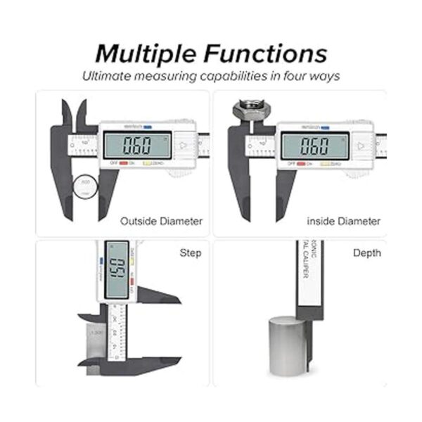 Calibrador digital electrónico calibrador Vernier de_3
