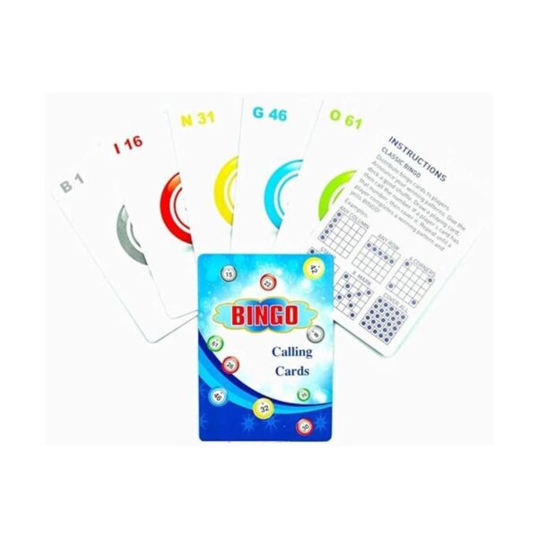 Yuanhe Juego completo de bingo con 50 tarjetas de bingo_4