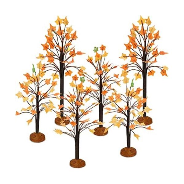 6 piezas de mini árboles de decoración ramas pequeñas