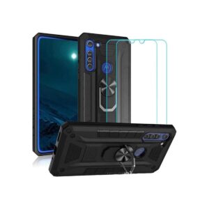 Ytaland Funda para ZTE Blade A5 2020 con 2 protectores_1
